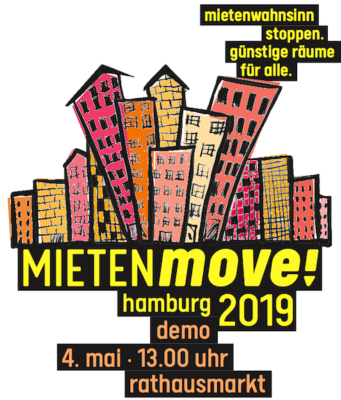 Aufruf zum  MIETENmove! – Demonstration für eine solidarische und soziale Wohnraumpolitik